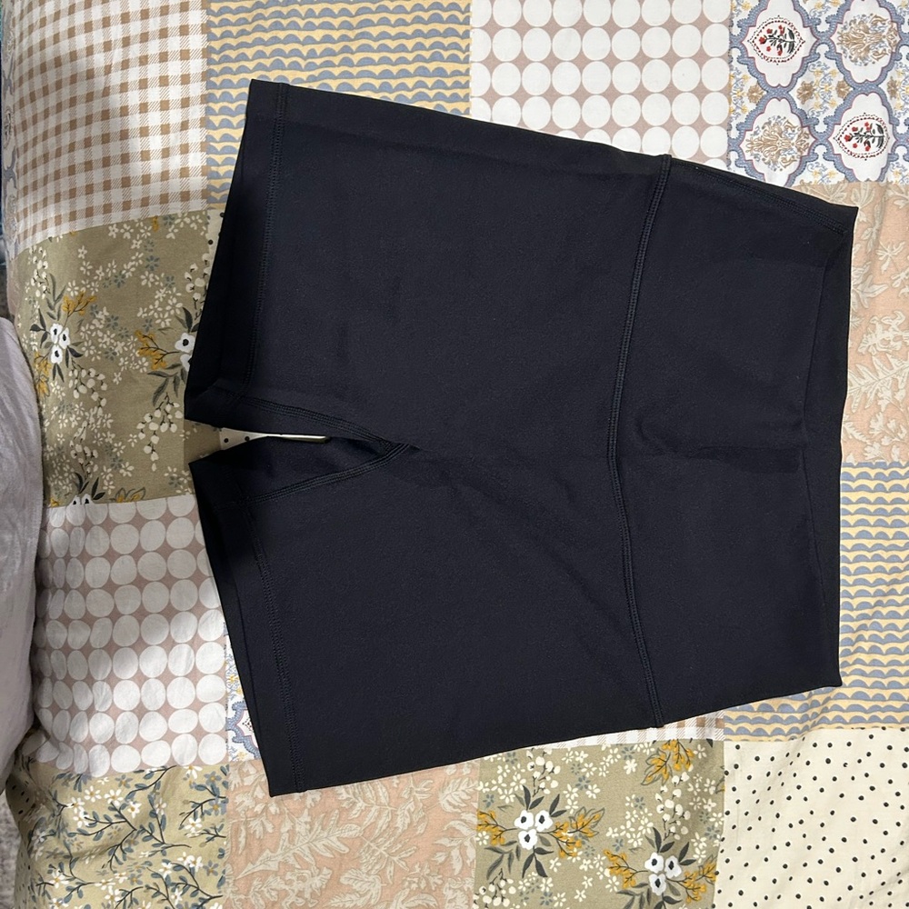 Aerie Offline Black Bike Shorts